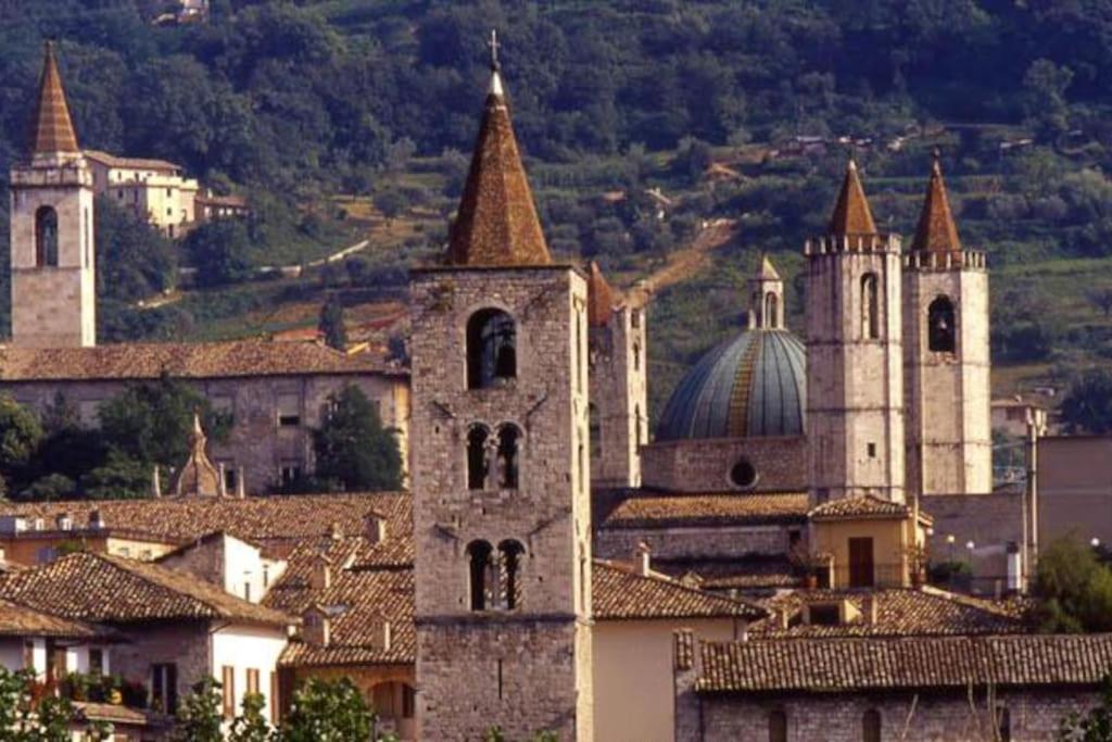 Appartamento Charme In Centro With Private Parking Ascoli Piceno Esterno foto